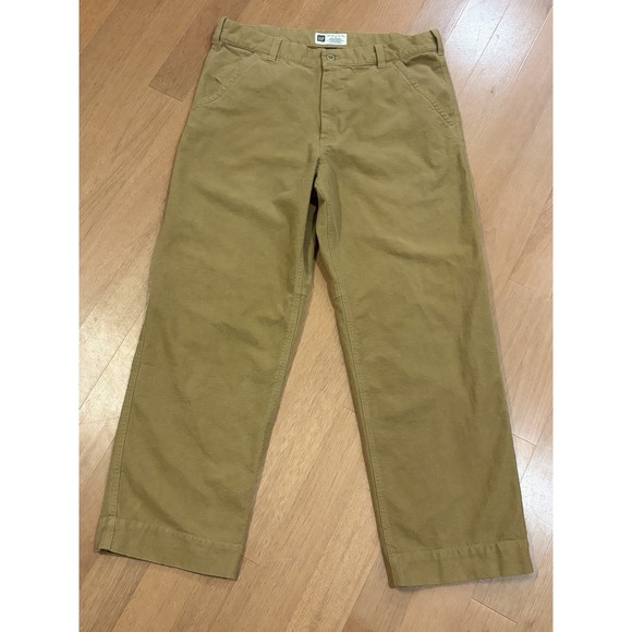 GAP Other - Vintage Gap Field Officer Pants 36x32 Tan Military Wide Leg Baggy Chamois Y2K